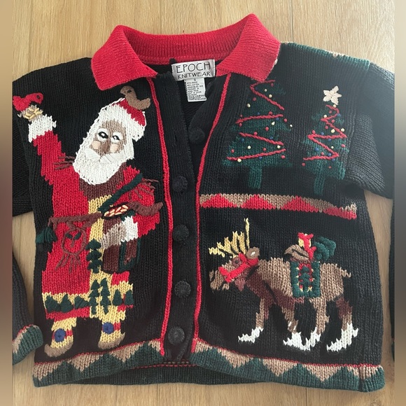 Knit Ugly Christmas Cardigan - Picture 2 of 6